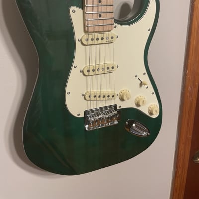 Gilbreath Stratocaster Partscaster - Transparent Green Gloss image 2