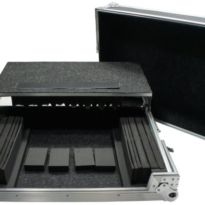 Harmony HCMINILT Flight Glide Laptop Stand Road DJ Case fits