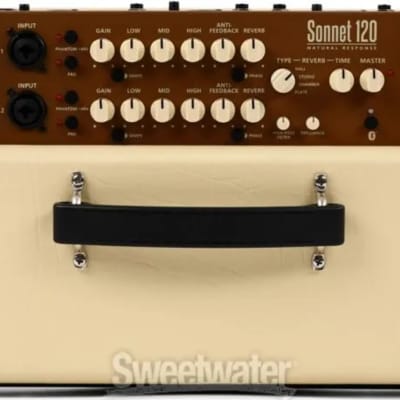 Blackstar Sonnet 120 Blonde Acoustic Amplifier, Blonde w/ Bluetooth image 5