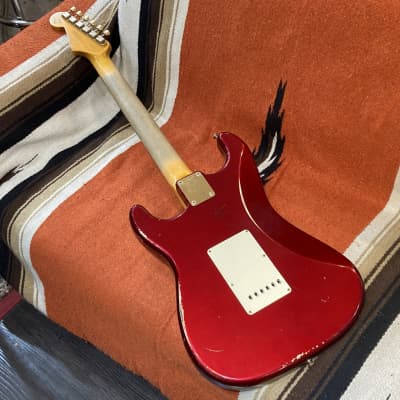 Fender Custom Shop 1960 Stratocaster Relic Candy Apple Red Built By Yuriy Shishkov [SN R55093] [10/25] image 7