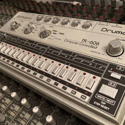 Roland TR-606 Drumatix 1980s - Silver
