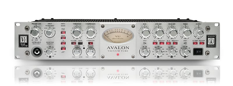 Avalon VT-747sp Stereo Vacuum Tube Compressor / Equalizer | Reverb