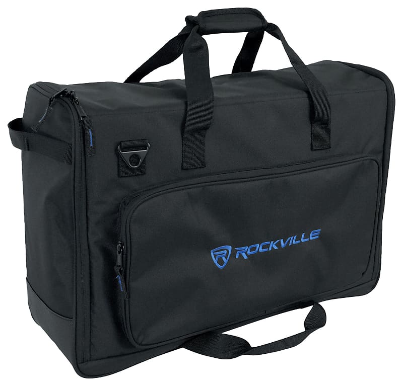 Rockville Padded LCD TV Screen Travel Gig Bag Fits 1 or 2 Reverb