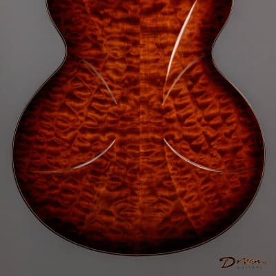 2018 Beauregard Facettes Archtop 16,” Quilted Maple/Spruce image 4