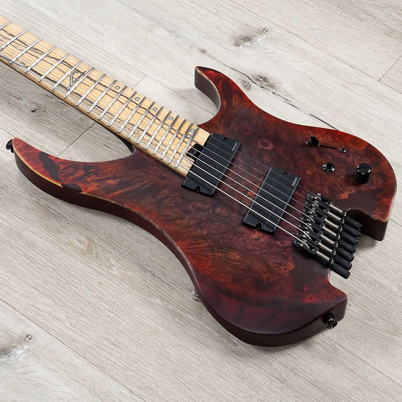 Mint Legator Ghost G7FX Headless Multi-Scale 7-String Guitar, | Reverb