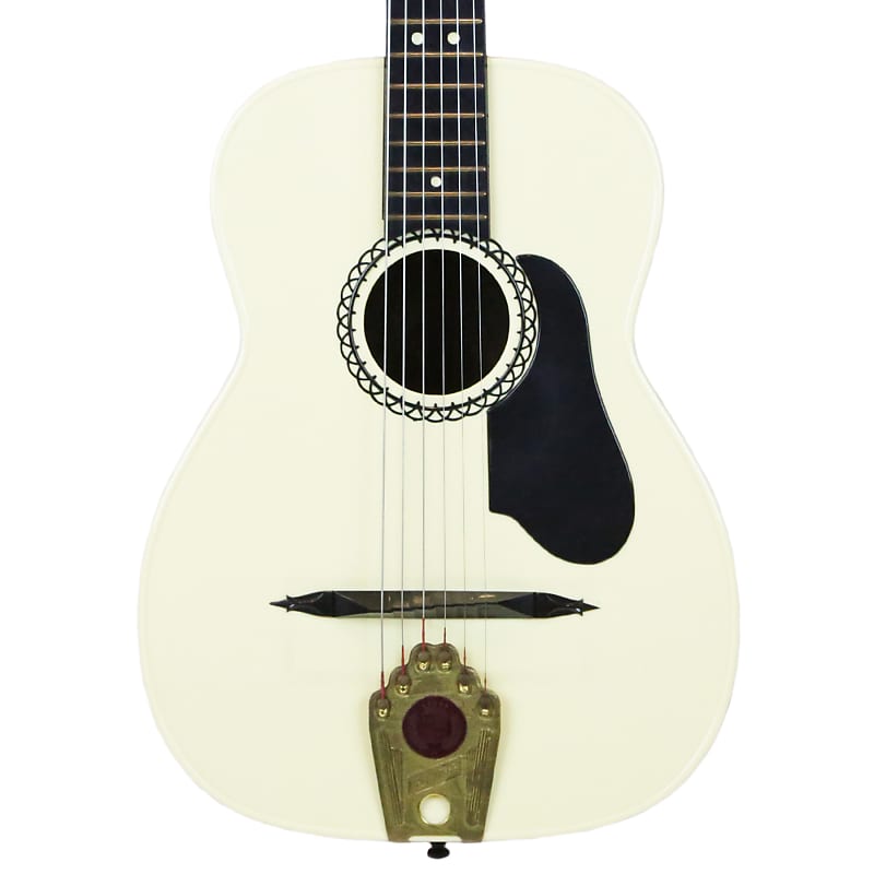 1950s Mastro Islander by Maccaferri Vintage Original Plastic Small Body Concert Sized Acoustic Guitar image 1