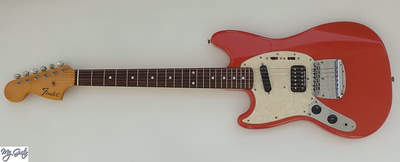Fender MG-KC-LH Kurt Cobain Mustang Fiesta Red MIJ Left Handed