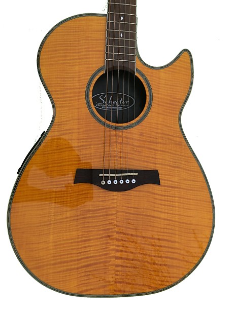 Schecter diamond deals series acoustic electric