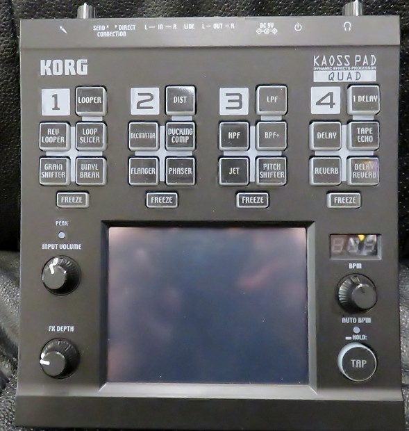 Korg Kaoss Pad Quad, W/ Power Adapter