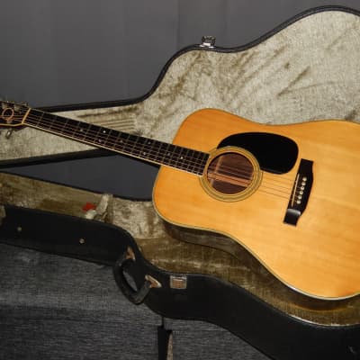 MADE IN JAPAN 1977 - YAMAKI YM800 - SIMPLY WONDERFUL - MARTIN D35 STYLE - ACOUSTIC GUITAR image 1