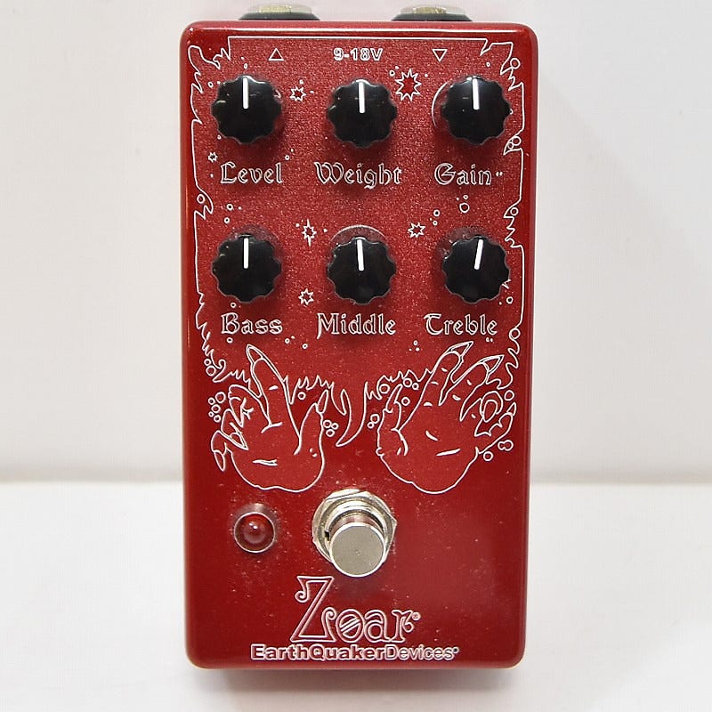ギター EarthQuaker Devices Zoar cherry bomb EARTH QUAKER DEVICES ZOAR CHERRY BOMB Distortion | Reverb Finland