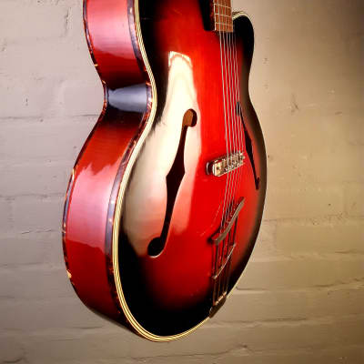 C1960 Hoyer Jazzstar, solid top Archtop image 3
