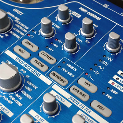 Korg Electribe EMX-1 Blue 2000s | Reverb