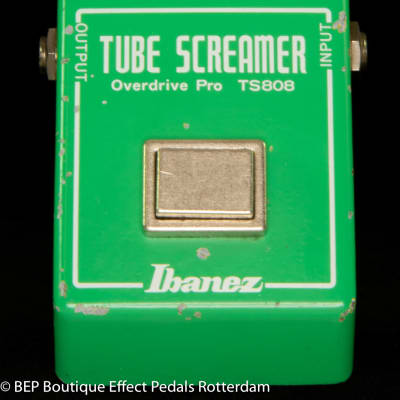 Ibanez TS-808 Tube Screamer with JRC4558D op amp, 1981 s/n 170086 Japan image 8