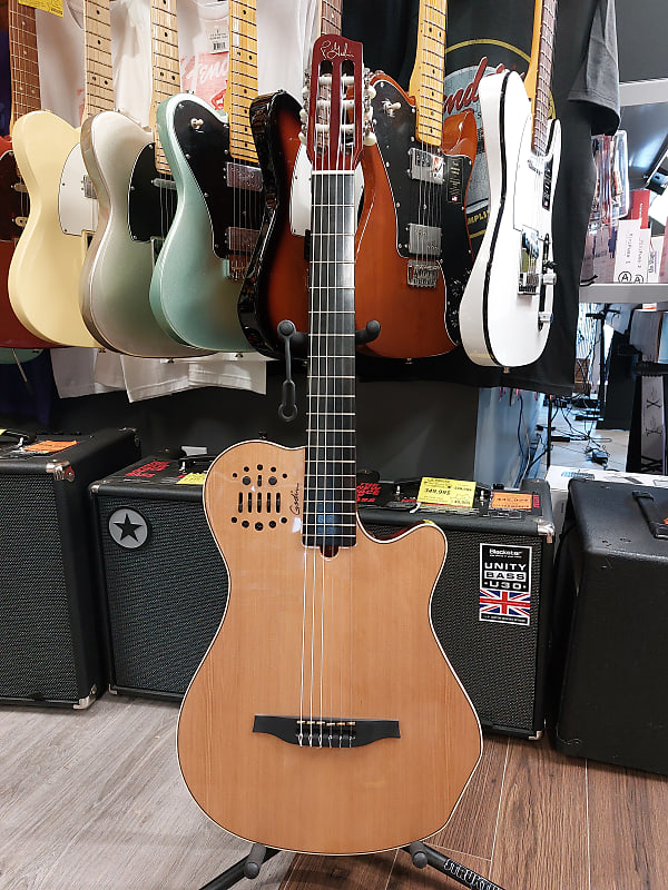 Godin MultiAc Grand Concert Synth Access 2 Voice 2022 Reverb