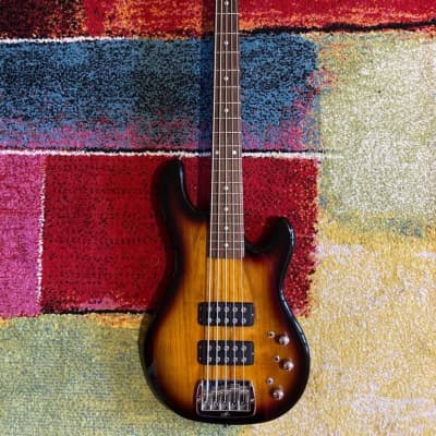 G&L Tribute Series L-2500 5-String Bass with Rosewood Fretboard 2010s - Tobacco Sunburst for sale