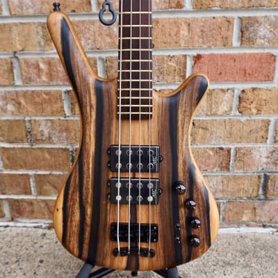 Warwick Masterbuilt Corvette $$ Neck-Through Limited Edition 2023 4-String Natural Oil Finish for sale