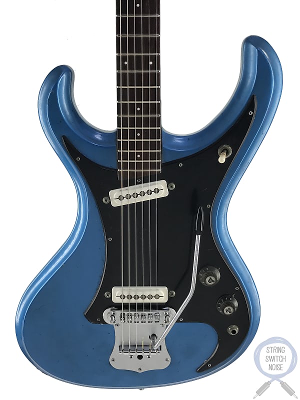 Guyatone LG-150T, Mosrite Style, Blue, 1967