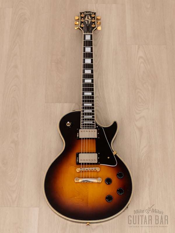 1990s Burny RLC-70 Custom Vintage Guitar Tobacco Sunburst w 1990s Burny RLC-70 Custom Vintage Guitar Tobacco Sunburst w