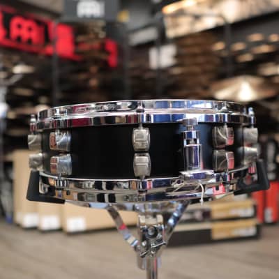 Used Yamaha 4x14" Maple Custom Snare Drum (Black) image 4
