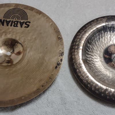 Sabian 15005MPLB HH Low Max Stax Set 12/14" Cymbal Pack - Brilliant image 22