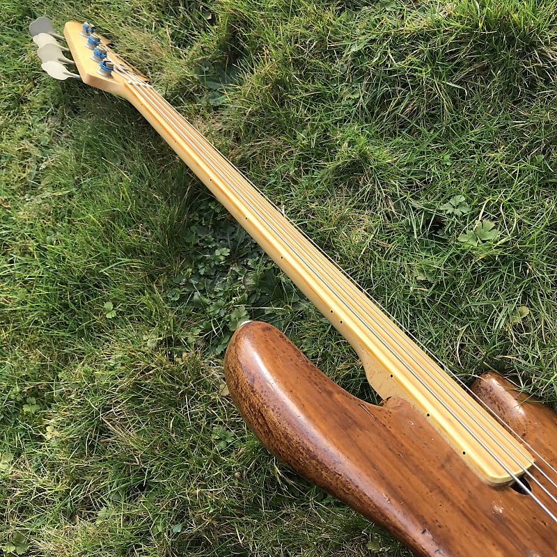 RARE 1976 Fernandes Burny FRETLESS Precision Bass + Original