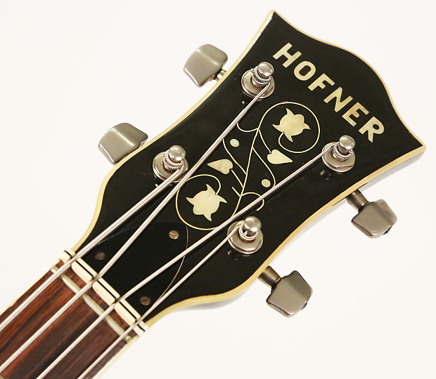 1967 Hofner 500/8BZ Hollowbody Fuzz Bass Guitar - 100% All