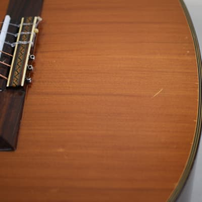 Rare Vintage Classical Ariel (Aria) Acoustic Guitar Model 53 Laminate Wood MIJ image 24