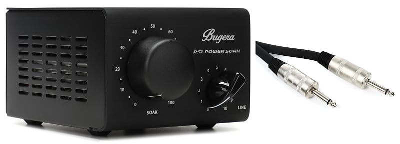Bugera PS1 Passive 100-watt Power Attenuator Bundle with Pro Co S12-6 TS-TS  Speaker Cable - 6 foot