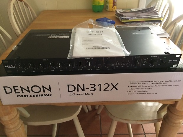Denon DN312X 12-Channel 1U Rackmount Line Mixer image 1