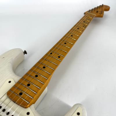 2006 Fender Custom Shop ’56 Stratocaster Relic – White Blonde image 7