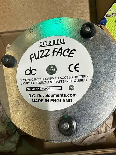 Cornell Cornell:England Fuzz Face | Reverb