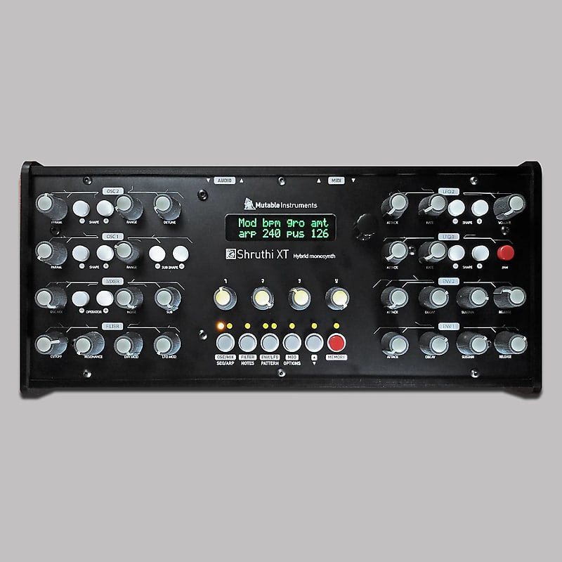 Mutable Instruments Shruthi XT Hybrid Mono Synthesizer image 1