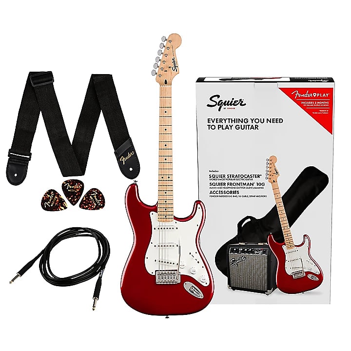 Squier Stratocaster Limited-Edition Electric Guitar Pack