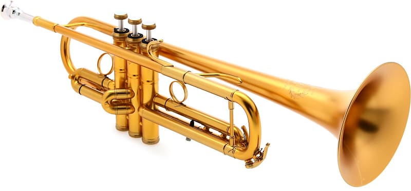 B&S MBX3 Heritage Professional Bb Trumpet - Brushed Gold | Reverb