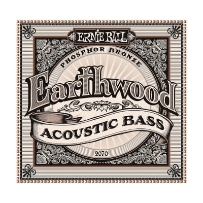ERNIE BALL Earthwood Acoustic 4-String Bass Strings (2070) Single Pack image 2