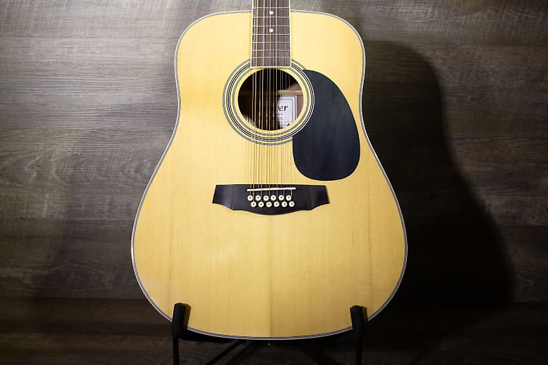 Denver DD44S12 Full Size 12Strings Acoustic Natural Reverb