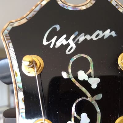 Gagnon Imperial Cherry Burst Jazz Archtop Guitar Highly Ornate Custom Built image 16