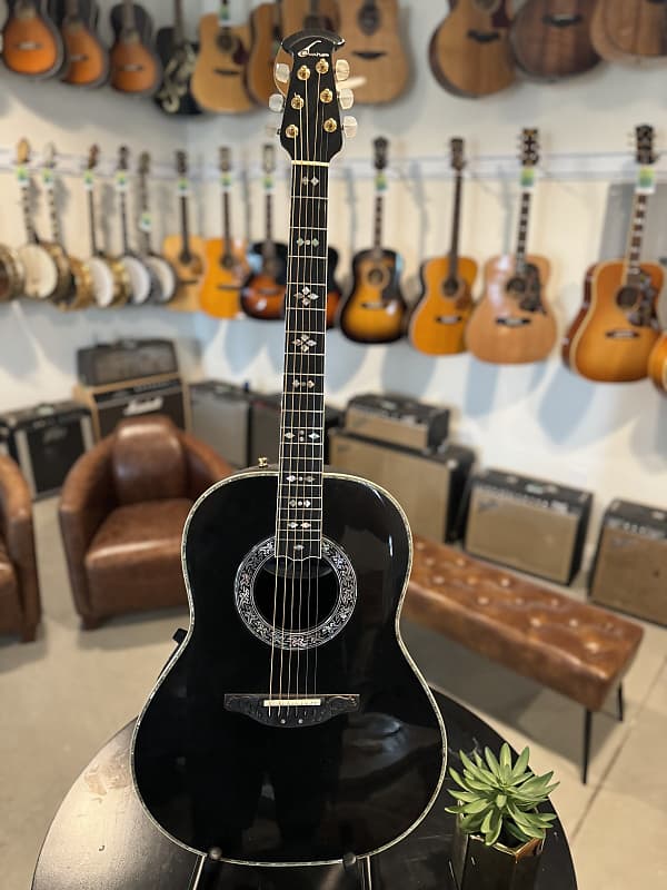 1980’s Ovation Custom Legend 1619 Black