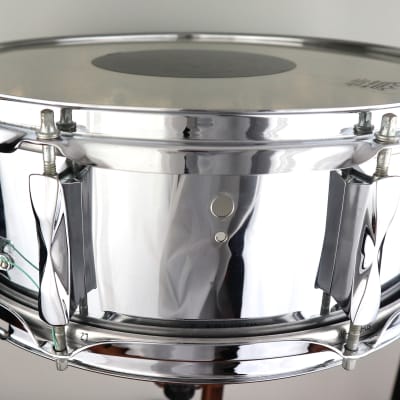 Premier 1970's 14x5" - Chrome over steel - Snare Drum image 3