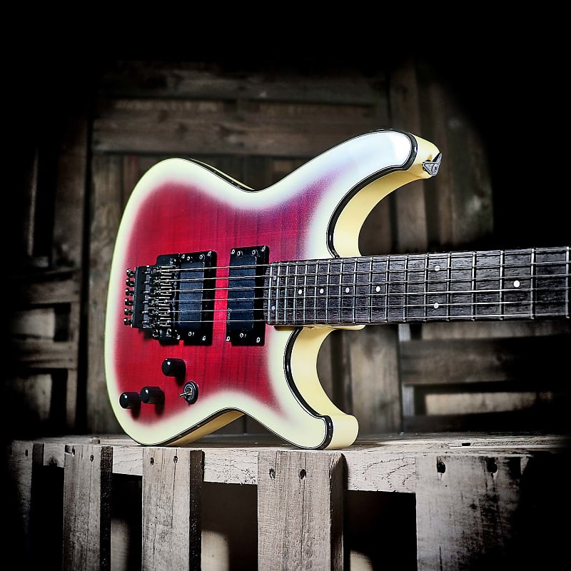 Ibanez Roadstar II RG530WP 1986 Wine Pearl Burst Flame w/HSC | Reverb