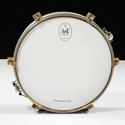 A&F Drum Co. Rude Boy 3x10 Snare - Raw Brass image 4