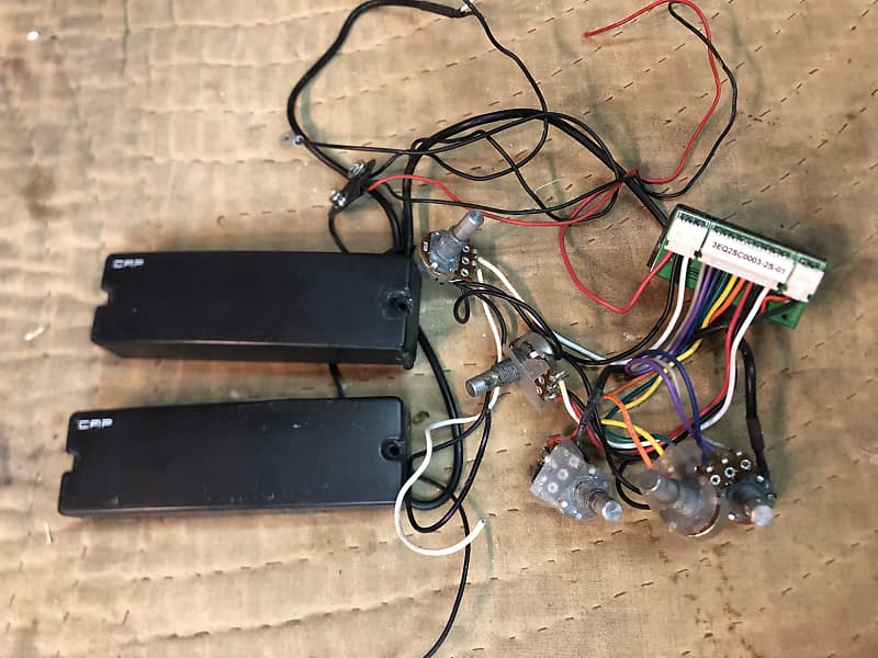 Ibanez Bass Preamp & CAP pickups | Reverb