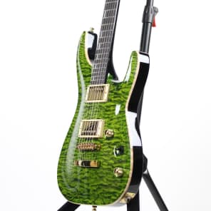 ESP Horizon Original Series See Thru Green Exhibition Electric Guitar image 2