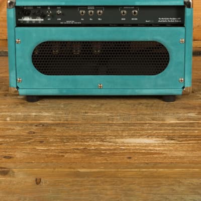 Two-Rock Traditional Clean 100w Head & 2x12 Cab - Teal Suede image 6