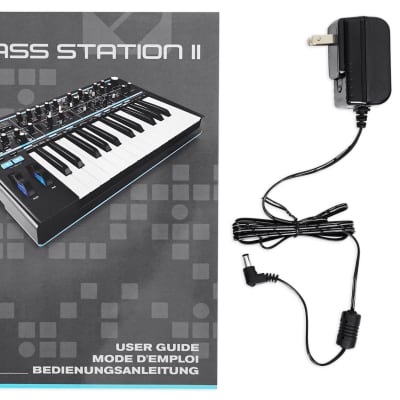 Novation BASS STATION II 25Key MIDI USB Keyboard Synthesizer+Focusrite Interface image 9