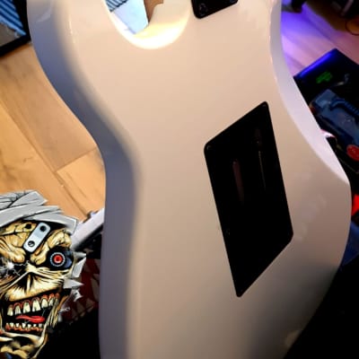 ⚡Jackson Guitar - Adrian Smith [ Iron Maiden ] | Seymour Duncan Humbucker | White - Electric Guitar⚡ image 3