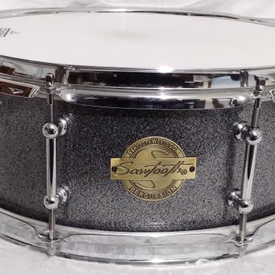 Sawtooth Snare Drum - Silver Sparkle Wrap Bild 3