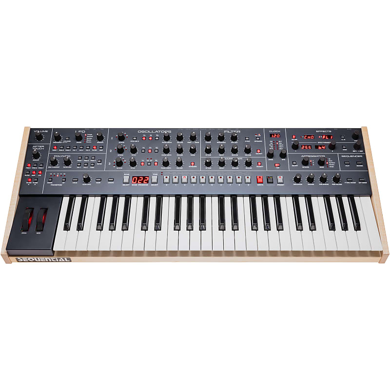 Sequential Trigon-6 49-Key 6-Voice Polyphonic Synthesizer image 2