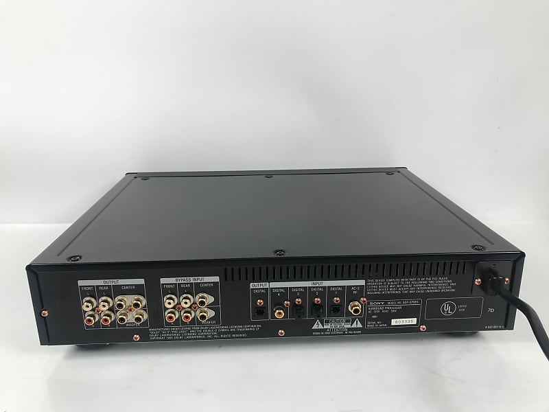 SONY ソニー サラウンドプロセッサー SDP-EP9ES Sony SDP-EP9ES Digital Surround Processor – VCR-DVD.com